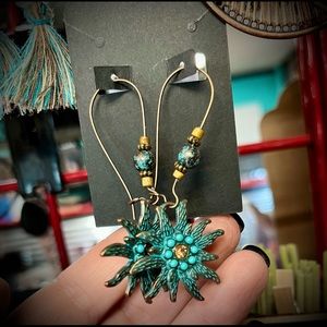 Bohemian sun drop earrings❤️